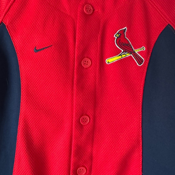 Nike St. Louis Cardinals Kids Bodysuit - Picture 2 of 8